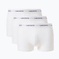 Férfi boxer nadrág Lacoste 5H5150 3 pack white