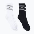 Zokni Lacoste RA9189 Ankle 3-pak black/white