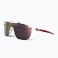 Julbo Frequency Spectron fényes áttetsző kristály/piros/piros villogó napszemüveg