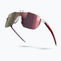 Julbo Frequency Spectron fényes áttetsző kristály/piros/piros villogó napszemüveg 5