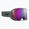Síszemüveg Julbo Cyclon Reactiv High Contrast dark green/flash purple
