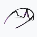Napszemüveg Julbo Edge Reactiv High Contrast shiny translu black/purple 10