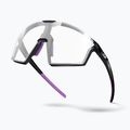 Napszemüveg Julbo Edge Reactiv High Contrast shiny translu black/purple 11