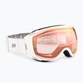Női síszemüveg Julbo Luna Reactiv High Contrast fehér/villanó rózsaszín