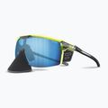 Julbo Ultimate Cover Polar 4 Hd kerékpáros szemüveg fekete/sárga fluo/kapszula ocean master 9