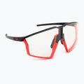 napszemüveg Julbo Edge Reactiv 0-3 mat black/mat fluo orange/clear