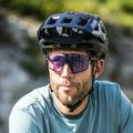 Julbo Edge Reactiv 1-3 Magas kontrasztú matt áttetsző fekete/lila kerékpáros szemüveg 7