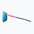 Julbo Dencity Spectron 3 fényes kristály/fluoreszkáló rózsaszín/kék kerékpáros szemüveg 6
