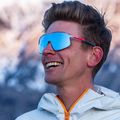 Julbo Dencity Spectron 3 fényes kristály/fluoreszkáló rózsaszín/kék kerékpáros szemüveg 7