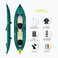 AQUADESIGN Epyx 380 cm kék 2 személyes, felfújható kajak 4