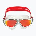 Aquasphere Vista fehér/ezüst/tükörvörös titán úszómaszk MS5050915LMR 7