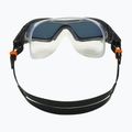 Aquasphere Vista Pro sötétszürke/fekete/tükörnarancs titán úszómaszk MS5041201LMO 9