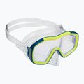 AQUALUNG Raccon búvárszett maszk + snorkel kék/sárga SC4000007 2