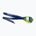 Aquasphere Xceed élénksárga/tengerészkék/tükrös sárga titán úszószemüveg EP3037104LMY 3