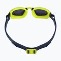 Aquasphere Xceed élénksárga/tengerészkék/tükrös sárga titán úszószemüveg EP3037104LMY 9