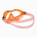 Aqualung Mix narancssárga/fekete gyermek búvármaszk MS5560801S 4