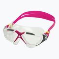 Úszómaszk Aquasphere Vista white/raspberry/lenses clear 2