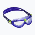 Aquasphere Seal Kid 2 piros/lila/lila/lime gyermek úszó maszk