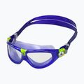 Aquasphere Seal Kid 2 piros/lila/lila/lime gyermek úszó maszk 3