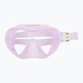 Snorkeling készlet Aqualung Combo Nabul maszk + pipa red/white 2