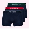 Lacoste boxeralsó 5H3401 3 pár tengerészkék/zöld/piros/tengerészkék