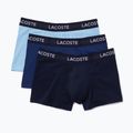 Férfi boxeralsó 3 darabos Lacoste 5H9623 VUC kék