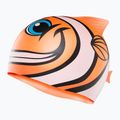 TYR Charactyr Happy Fish gyermek úszósapka narancssárga LCSHFISH 2
