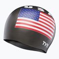 TYR USA Szilikon úszósapka fekete