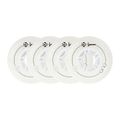 Görkorcsolya kerekek Luminous Led Wheels Duo 84mm/85A X4 white/blue 6