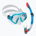 Schildkröt Barados gyermek snorkel szett kék 940011