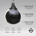 Boxing pear Aqua edzőzsák Energy boxzsák 15" fekete/ezüst 4