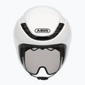 Kerékpáros sisak ABUS Gamechanger TT 1.1 shiny white 4