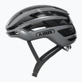 Kerékpáros sisak ABUS Airbreaker 2.0 graphite silver 2