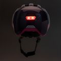 ABUS Gyermek kerékpáros sisak Smiley 3.0 ACE LED királylila 8