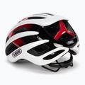 ABUS AirBreaker fehér-piros kerékpáros sisak 86836 4