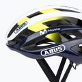 ABUS AirBreaker Movistar Team 24 navy/sárga/fehér kerékpáros sisak 7