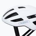 ABUS PowerDome kerékpáros sisak fleece fehér 7