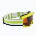 Gyermek síszemüveg Alpina Piney lime matt/orange
