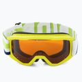 Gyermek síszemüveg Alpina Piney lime matt/orange 2