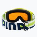 Gyermek síszemüveg Alpina Piney lime matt/orange 3