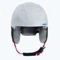 Gyermek síbukósisakok Alpina Carat white/red/blue 2