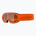 Gyermek síszemüveg Alpina Piney pumpkin matt/orange 6