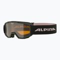 Gyermek síszemüveg Alpina Piney black/rose matt/orange 6