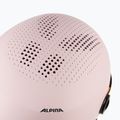 Gyermek síbukósisakok Alpina Zupo Visor Q-Lite rose matt 7