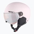 Gyermek síbukósisakok Alpina Zupo Visor Q-Lite rose matt 9