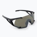 Napszemüveg Alpina Hawkeye Q-Lite black matt/silver mirror