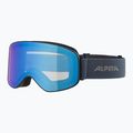 Síszemüveg Alpina Slope Q-Lite black/ dirblue matt/ blue 5