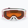 Gyerek síszemüveg Alpina Piney white/ flower matt/ orange 2