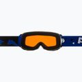 Gyerek síszemüveg Alpina Piney black/ blue matt/ orange 7
