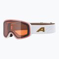 Síszemüveg Alpina Ladis Q white/ gold matt/ gold 5
